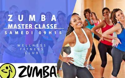 master classe Zumba à wellness fitness club